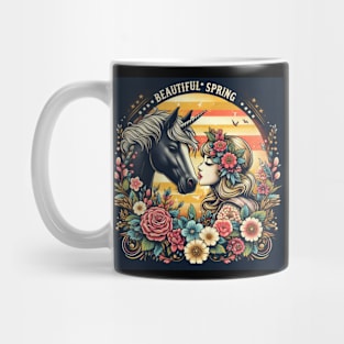 Girl and Uicorn Mug